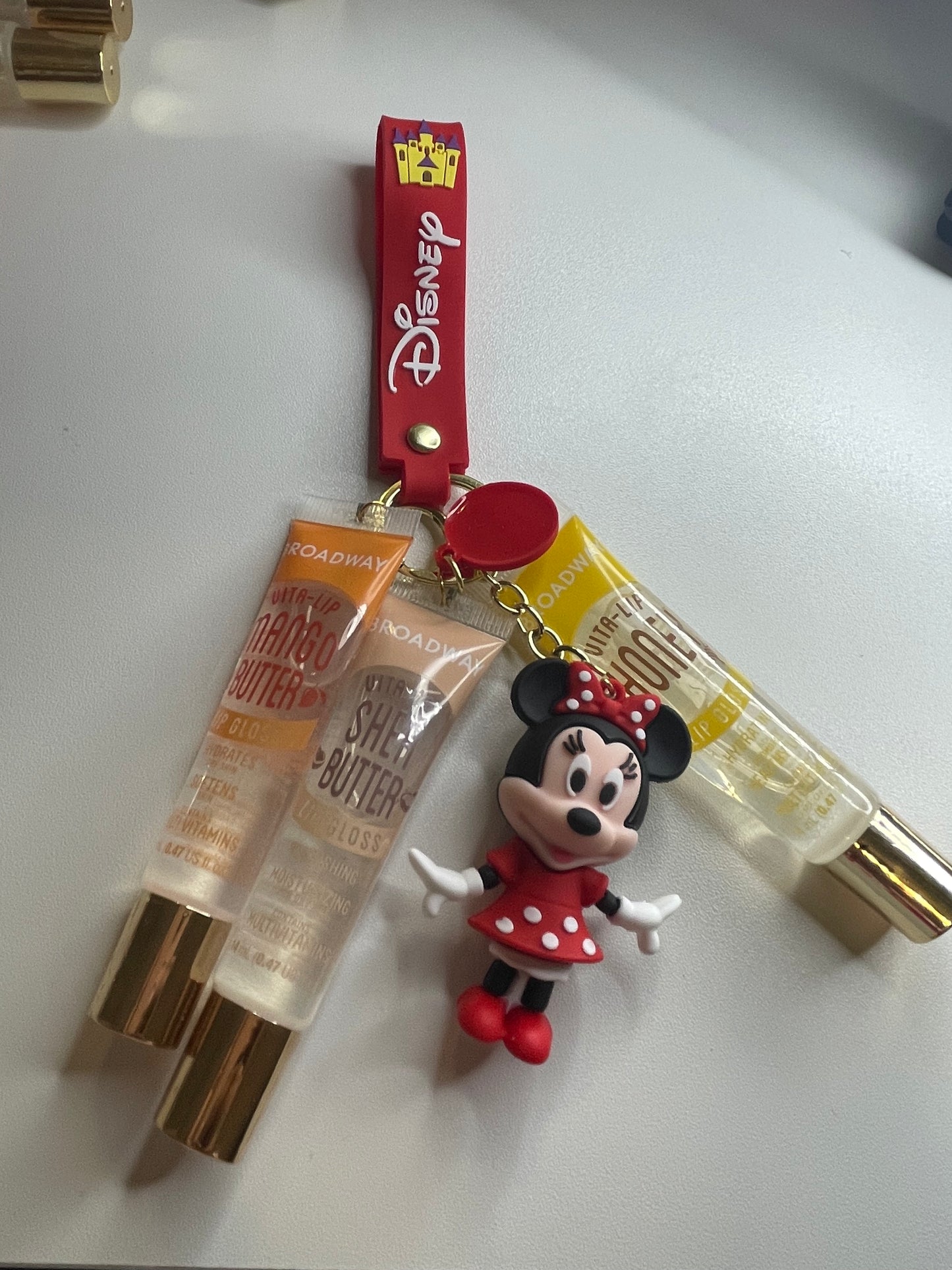 Mickey Mouse Lipgloss Keychain